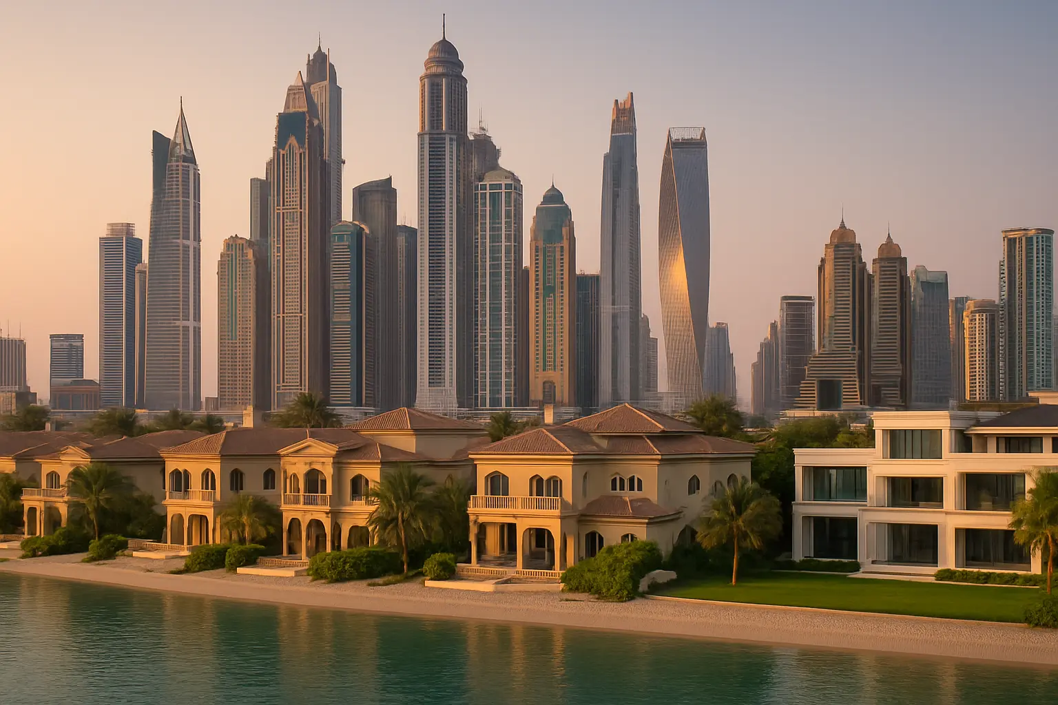 Palm Jumeirah vs Emirates Hills: luxury living compared