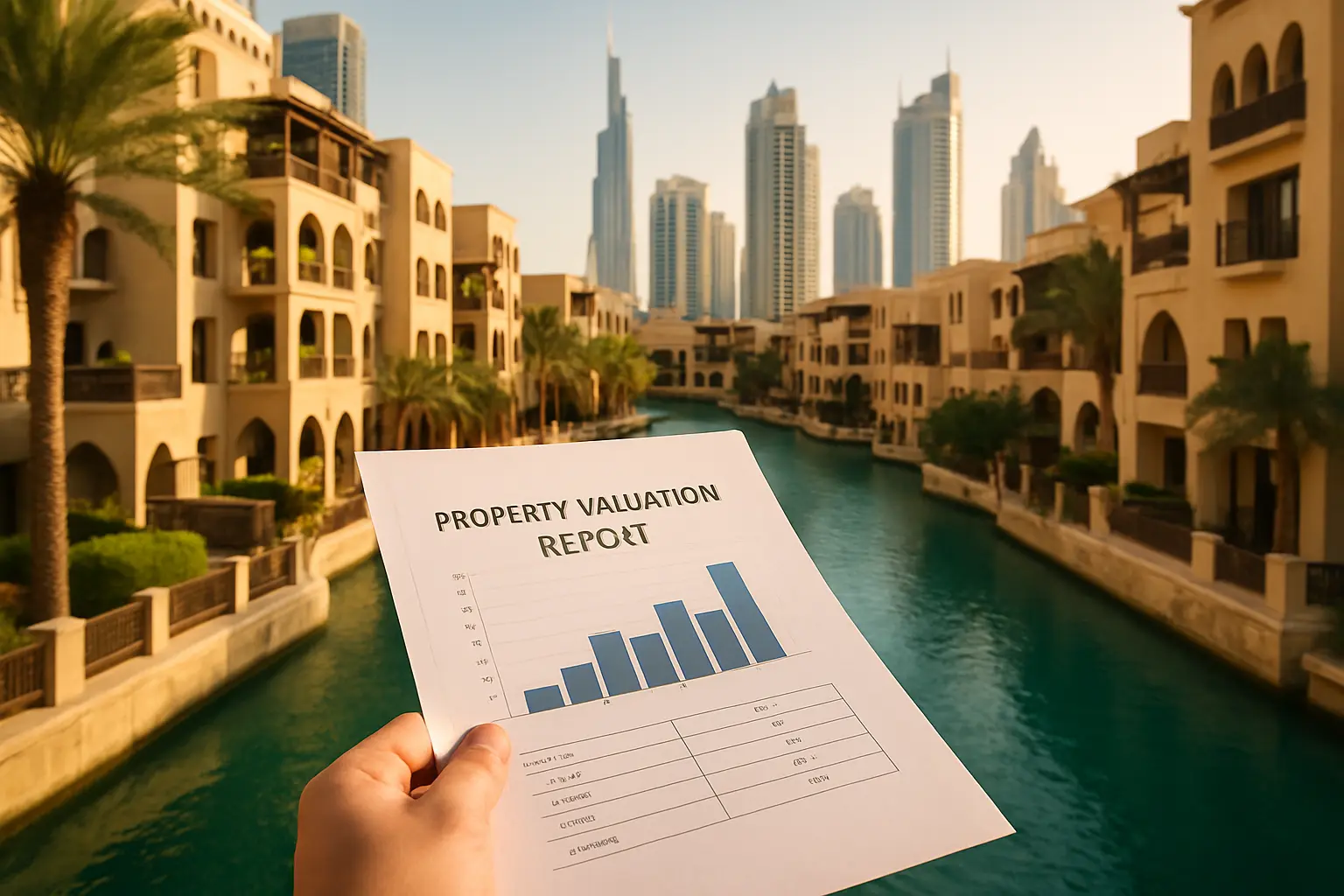 What a Property Valuation Report in Dubai Actually Shows
